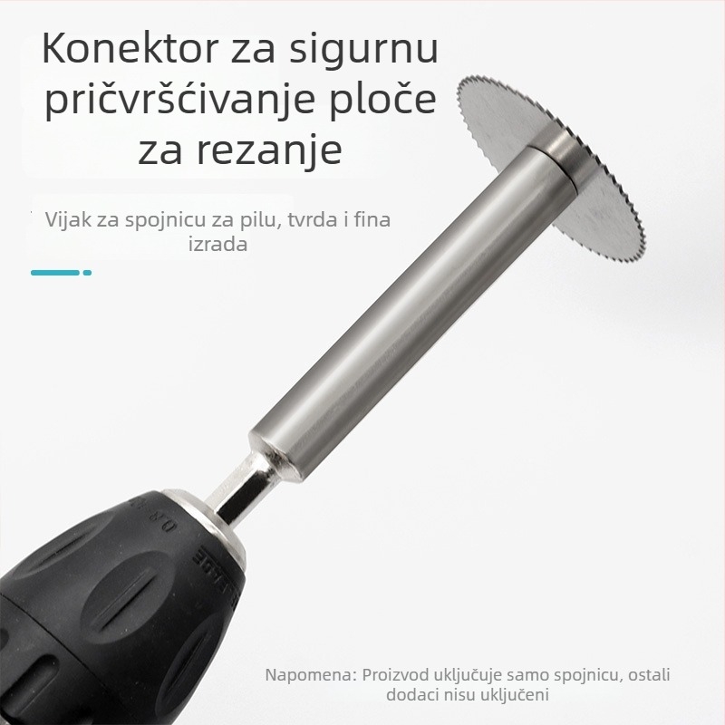 Produžni štap za pilu sa šesterokutnim držačem — spojni štap za mini listove, Marke QST EXPRESS, Materijal Purple sandalwood