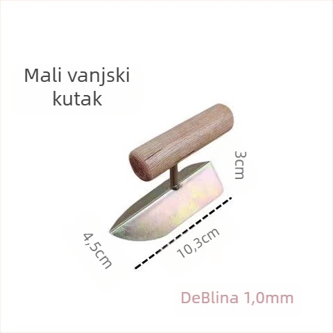 Alat za žbukanje zida u kutu Loud, serija Scimitar type, za dekoriranje kutova zgrada