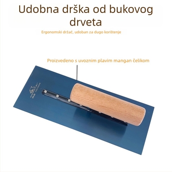 Špatula za mortiranje zidova, metalna oštrica, model Putty scraper