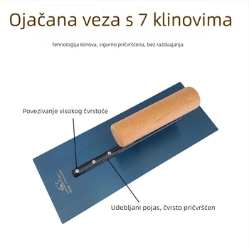 Špatula za mortiranje zidova, metalna oštrica, model Putty scraper