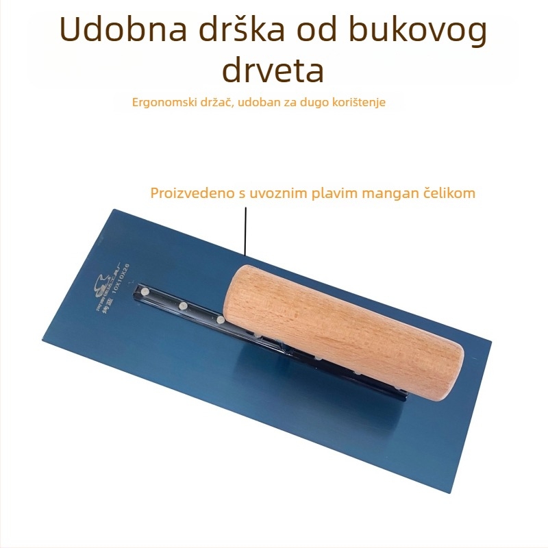 Špatula za mortiranje zidova, metalna oštrica, model Putty scraper