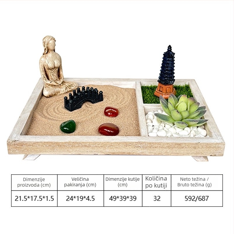 Buddha statua za kućnu dekoraciju, japanski stil, smola