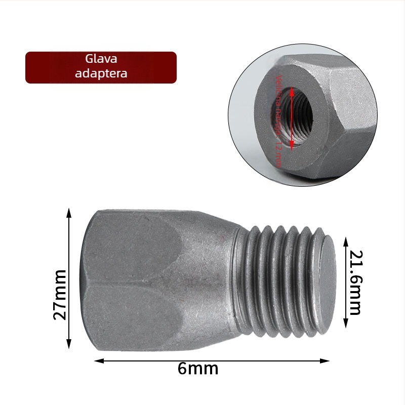 Adapter za čekić bušilicu za dijamantnu jezgru — spojna šipka, otvor za zid, pretvarački spoj