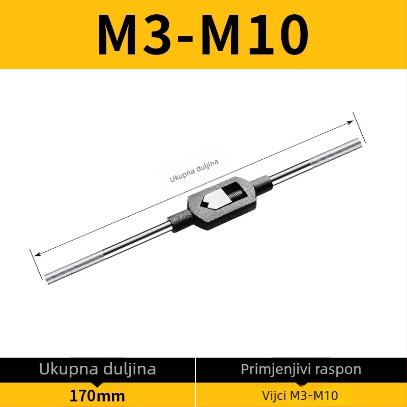 Ručni Tap Wrench M2-4, M12-M24, M18-M36