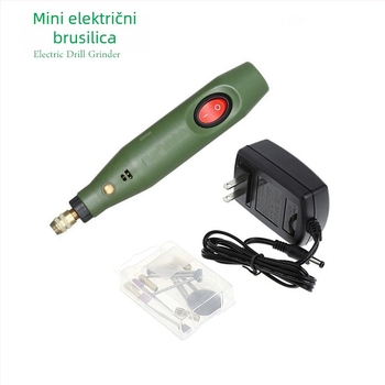 Mini električna gravirajuća olovka P500-8, napajanje iz utičnice, 110–220 V, fiksna brzina, kabel 0,95 m, težina 0,21 kg