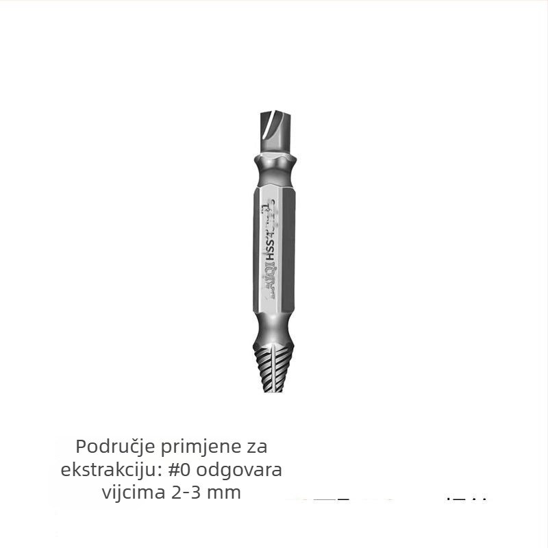 Univerzalni izvlačivač vijaka i alat za navoje: uklanjanje slomljenih navoja, rezni navoj i uklanjanje navoja (Brand: Unique)