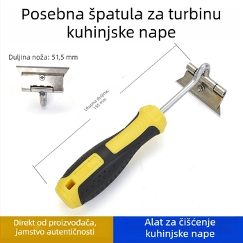 Škrabac za kućnu napa turbinsko kućište – kuhinjski alat za čišćenje