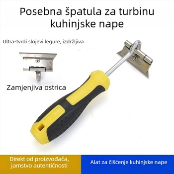 Škrabac za kućnu napa turbinsko kućište – kuhinjski alat za čišćenje