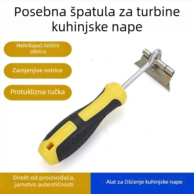 Škrabac za kućnu napa turbinsko kućište – kuhinjski alat za čišćenje