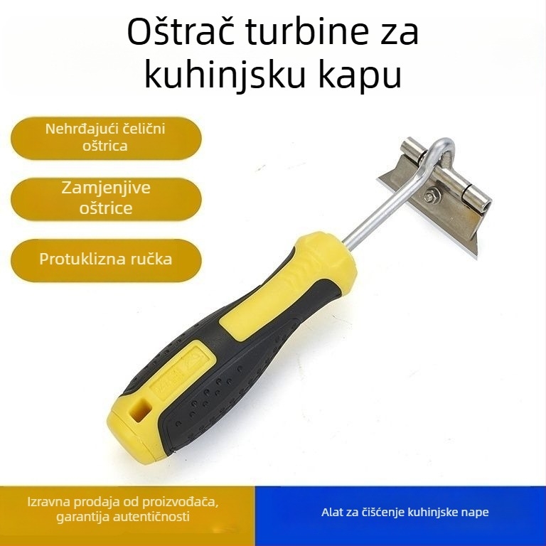 Škrabac za kućnu napa turbinsko kućište – kuhinjski alat za čišćenje