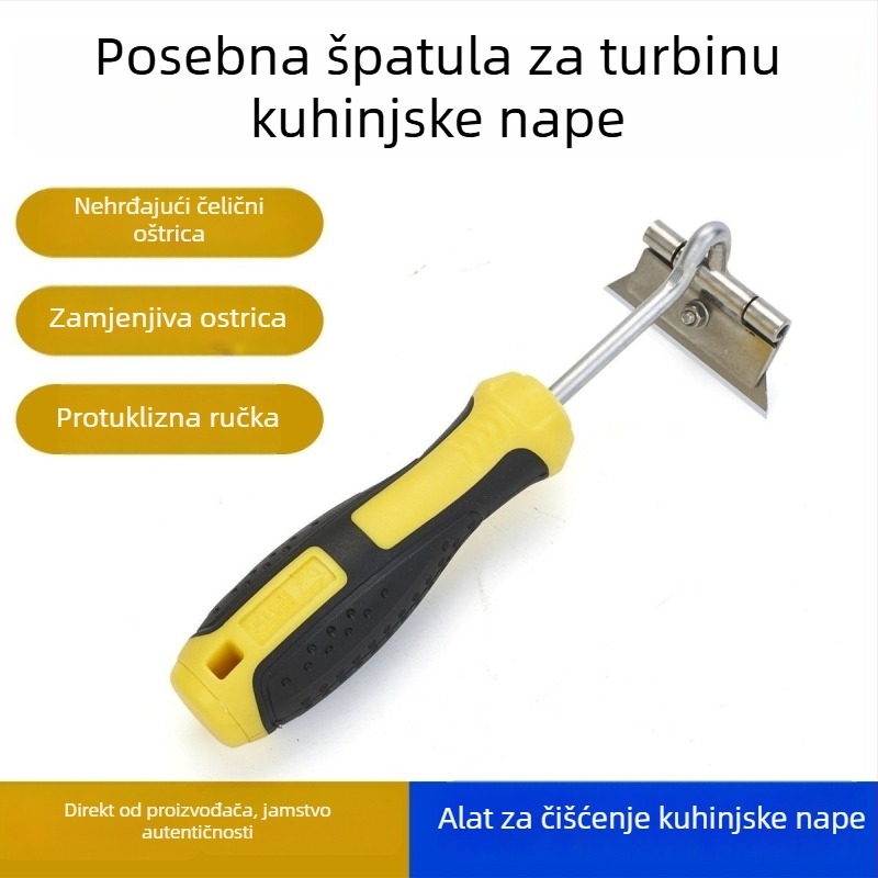 Škrabac za kućnu napa turbinsko kućište – kuhinjski alat za čišćenje