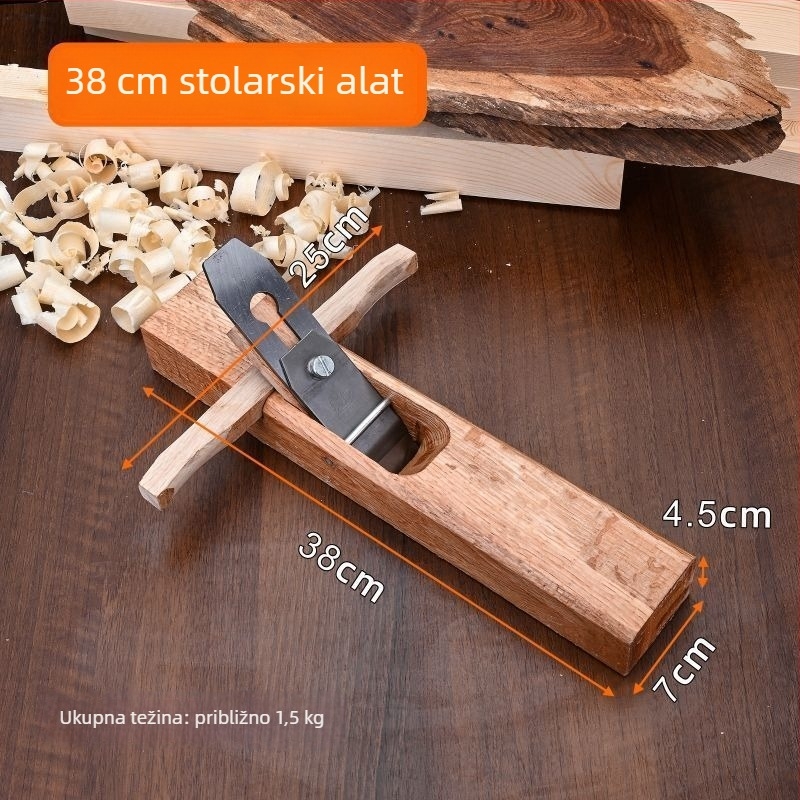 Starinski ručni planer za drvo, komplet za završnu obradu