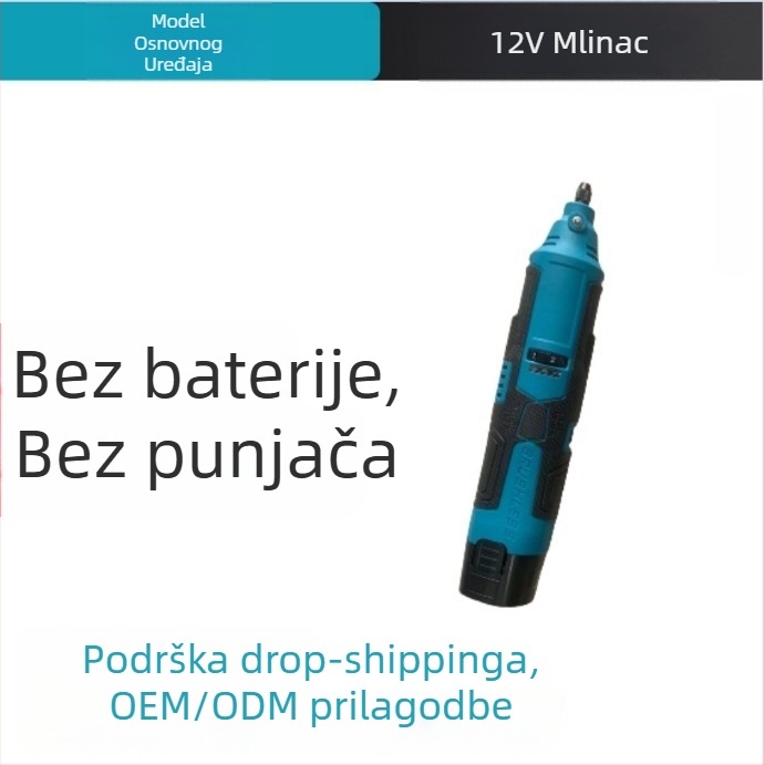 12V bežični alat za graviranje s Li-ion baterijom