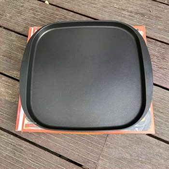 Teppanyaki grill ploča za kartično kuhalo, kvadratna ploča od zlitine, tradicionalni stil, bez dima, Iwato ZK-08
