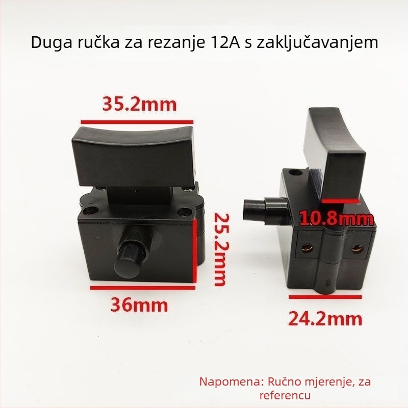 Aksesoari prekidača za stroj za rezanje čeličnih profila 355/350 – 12A, visok napon, plastično kućište