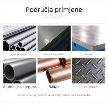 Bailey dvostrano bušilica s sadržajem kobalta za 304 nehrđajući čelik – pogodno za metalne legure i aluminijske legure
