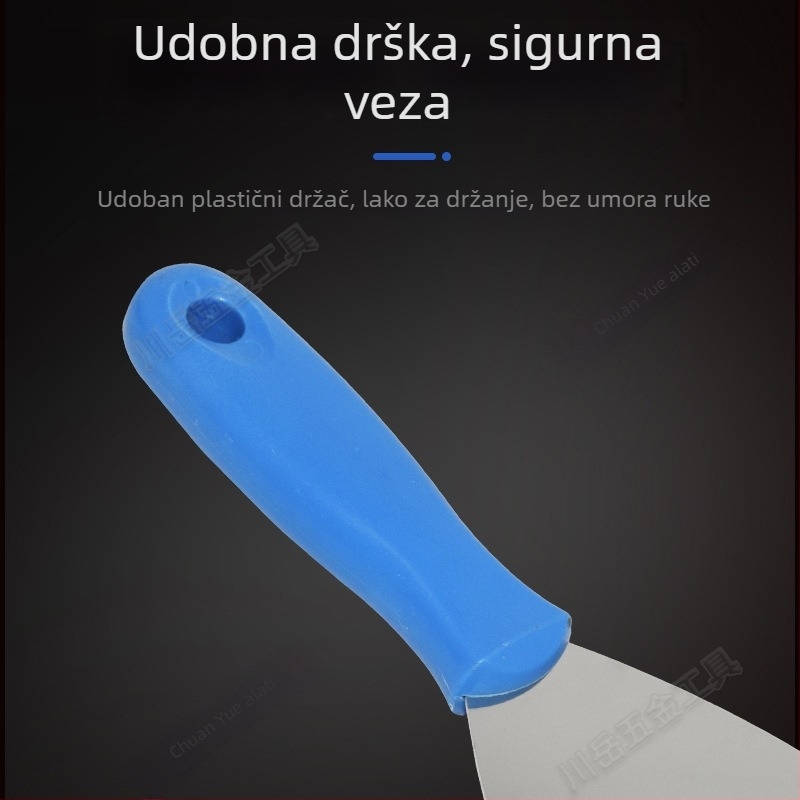 Chuanyue set alata za žbukanje: lopatica za žbukanje, strugalo, mala špatula i alat za fuga