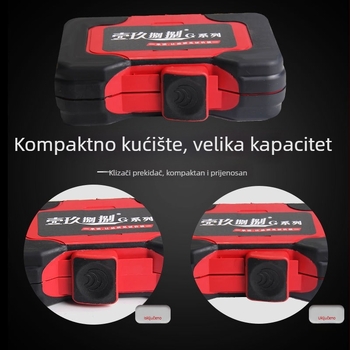 Set bitova za električni odvijač, višefunkcionalan, krom-vanadijski čelik, Yisheng Hardware