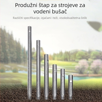 Proširena glava vodnog bušenja za bušilicu, Rhinestone extension rod, prilagodljivo