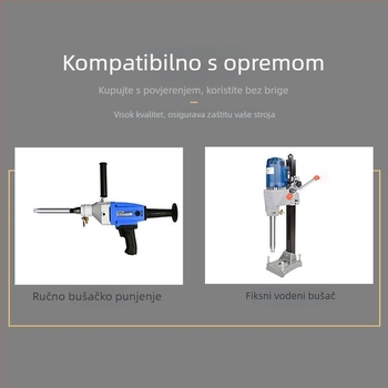 Proširena glava vodnog bušenja za bušilicu, Rhinestone extension rod, prilagodljivo