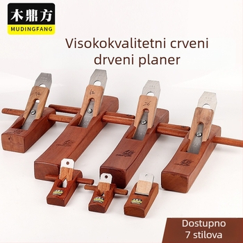 Drveni planer, plosni planer, oštrica 65Mn, širina 44 mm, duljina 180/280/350/400 mm, debljina 3 mm, težina 0.65 kg, model 180/280