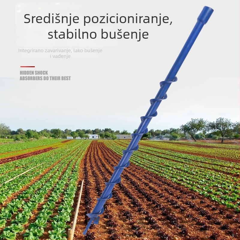 Vrtni bit za rhinestones, od karbonskog čelika, zemaljski vrtalni bit, opća oštrica, težina 1.2–2.7 kg