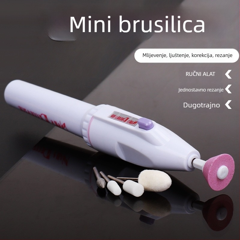 Mini ručna električna brusilica za njegu noktiju, dentalnu njegu, poliranje jade, bušenje i graviranje — 5V napajanje, 3C certifikat 2025180706064907