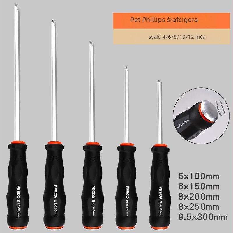 Set odvijača industrijske kvalitete od krom-karbonskog čelika, Strong Merchants