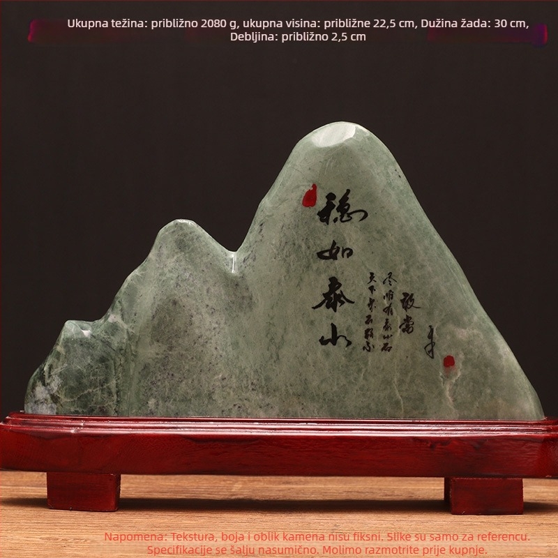 Kamena planinska skulptura – prilagodljiva dekoracija za dnevni boravak, nije poklon