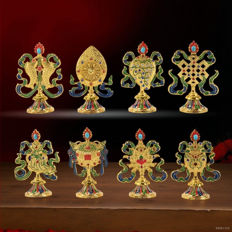 Set Osam Srećnih Blaga – Kinjski Stil, Strojna Izrada, Broj Proizvoda 1010172561