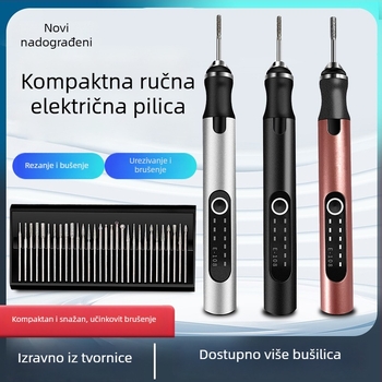 Električno pero za manikuru - bušenje i brušenje — graviranje, poliranje, rezanje — punjiva litijska baterija, 20000 RPM, 3,7–5V, Fengyida