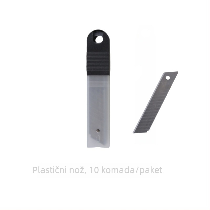 Špachtla za čišćenje mramornih podova i fuge — višenamjenski alat za čišćenje pločica, zidova i stakla; marka Yijialo; materijali: plastika i aluminijska legura; oštrica: plastika