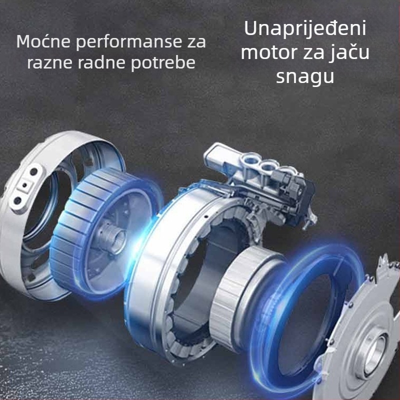 Električna graviranja olovka s osvjetljenjem – Kangrun A288A, punjiva Li‑ion baterija 3,7V, tri brzine, uključuje kabel za punjenje i predložak