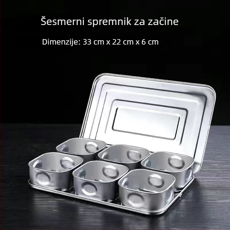 Kutija za Ice Powder sastojke, set alata za štand, kutija za začine, mala kutija za sastojke – set za prikaz voćne salate (plastika)