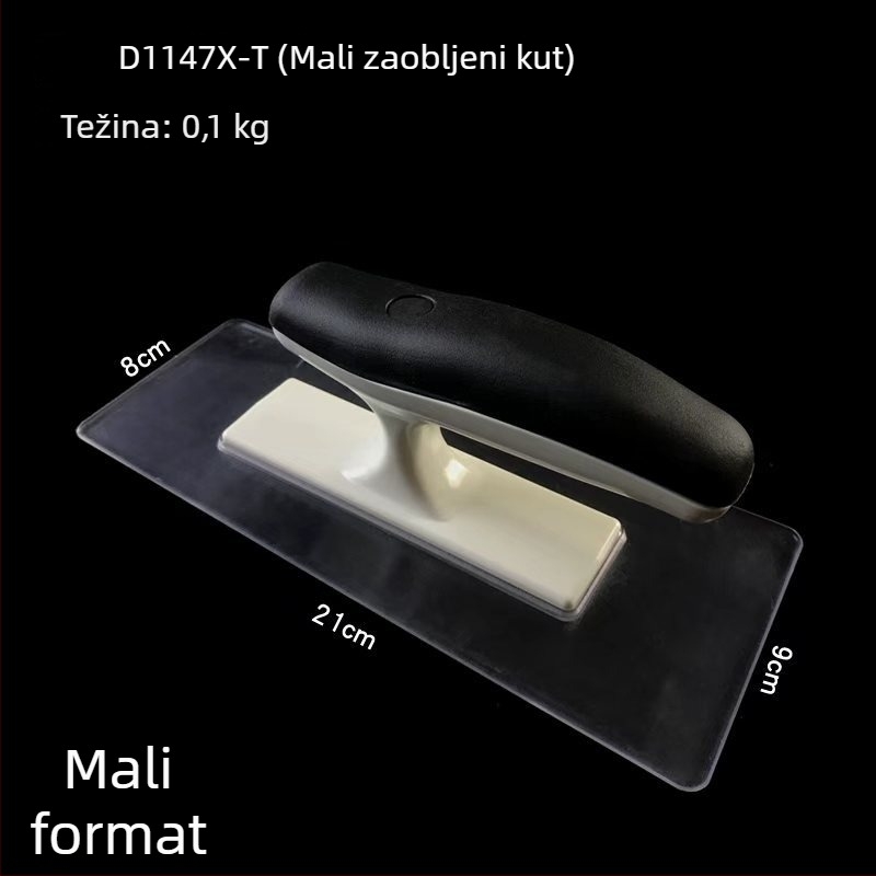 Plastična umjetnička prozirna špatula za struganje boje – ravni nož; Marka High class; Model Flat knife; Materijal Plastika; Primjena Struganje boje