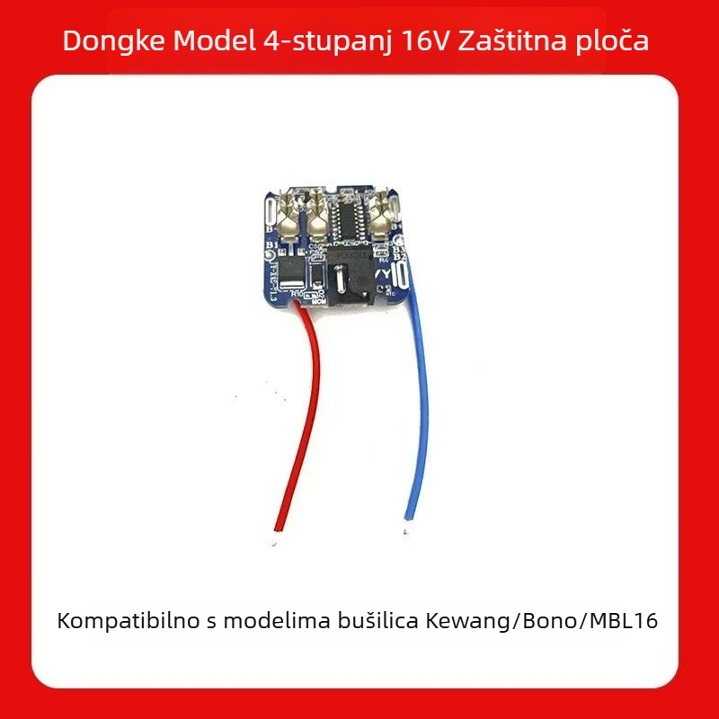 Komplet kućišta baterije i zaštitna ploča za električnu bušilicu; plastično kućište; kompatibilno s 18V/16.8V