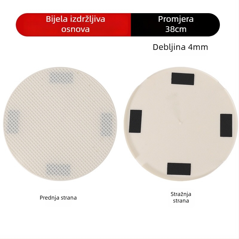 Morino pribor za stroj za poliranje – ojačana univerzalna spojna ploča (Abs+Metal)