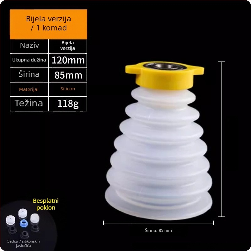 Prozirni štit za prašinu za čekić bušilicu – posuda za prašinu i usisivač prašine (Brand: Neck Strength)