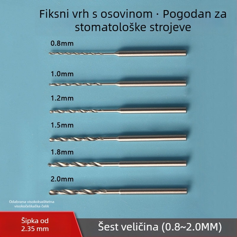 Vijčasti vrtaljka za drvo, produžena duljina, HSS, Unique marka