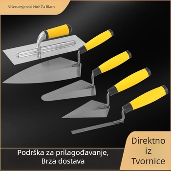 Europski stil špachtle set, 5-dijelni / 6-dijelni, JIULONG tip ravnog noža, za arhitektonske ukrase ručnih alata