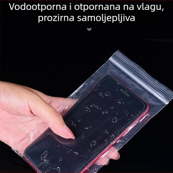 Zhongliang Packaging samouzapečatljiva PE vrećica za dodatke za mobitel — vodootporna i prašinu otporna, jednokratno pakiranje, kompatibilno s dodirnim zaslonom, zatvaranje 10–20 cm