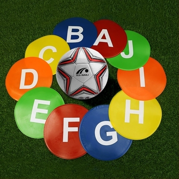 Okružna PVC pločica za nogometni trening – prilagodljiva trenažna pomagala