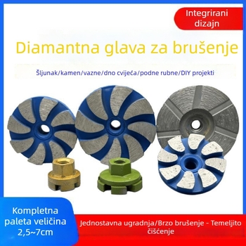 Diamantski disk za kutnu brusilicu, za kamen, cement i beton