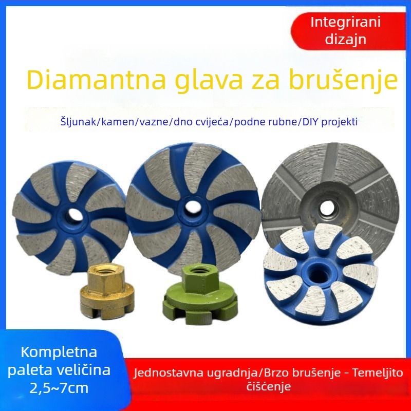 Diamantski disk za kutnu brusilicu, za kamen, cement i beton