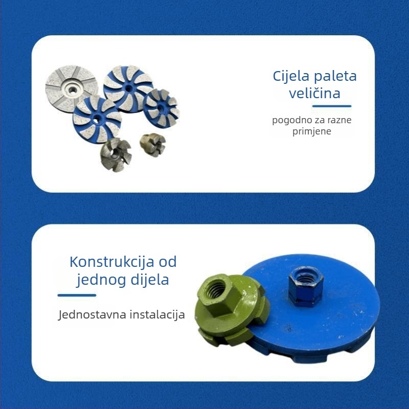 Diamantski disk za kutnu brusilicu, za kamen, cement i beton