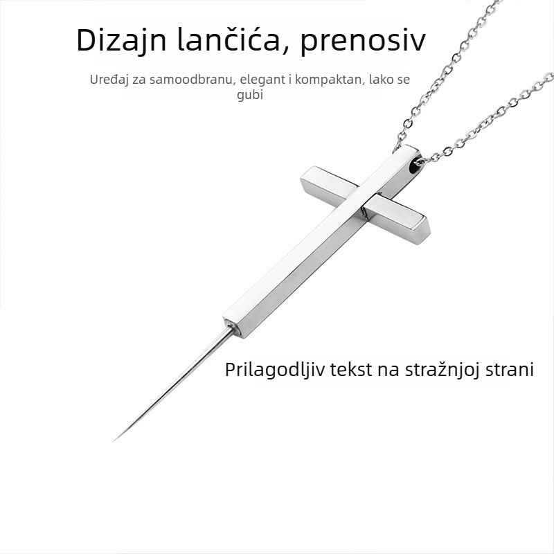 Ogrlica za samoobranu — diskretan dodatak (Brend: Risheng; Podrijetlo: Zhejiang; Kategorija: Alati za preživljavanje)