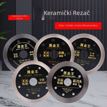 Dijamantni disk za rezanje keramijskih vitrificiranih pločica, alat za fasiranje, mokro i suho rezanje, Haowo