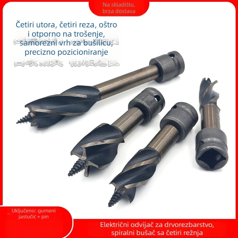 Autonomy HSS formirajući bušilica za drvo i vrata; duljina 155–161 mm, promjer 12–35 mm.