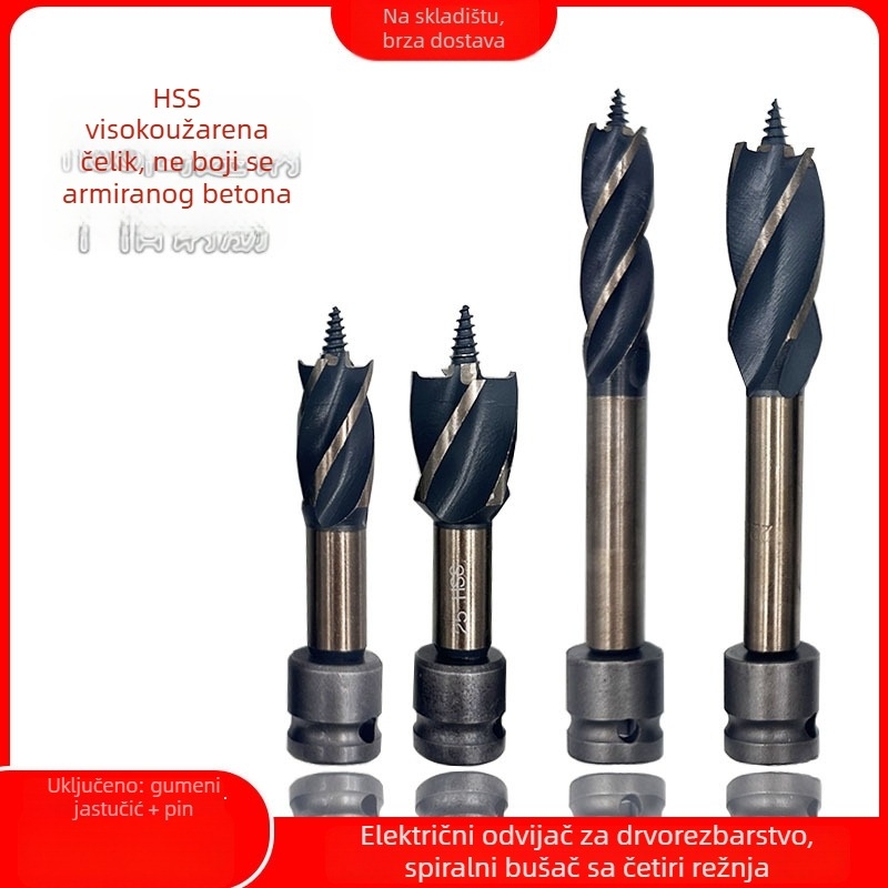 Autonomy HSS formirajući bušilica za drvo i vrata; duljina 155–161 mm, promjer 12–35 mm.
