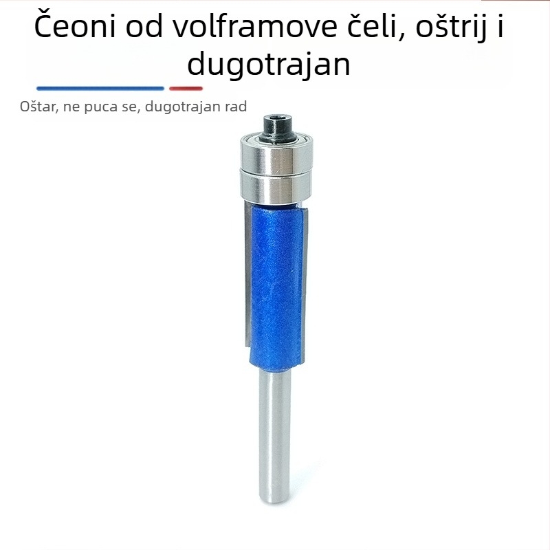 Set dvostrukog ležajnog noža za obradu drveta – ravni nož, frezni nož